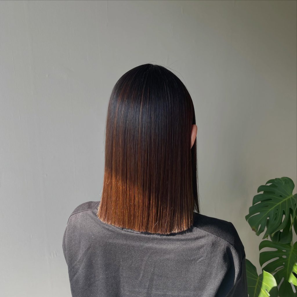 髪質改善ストレート