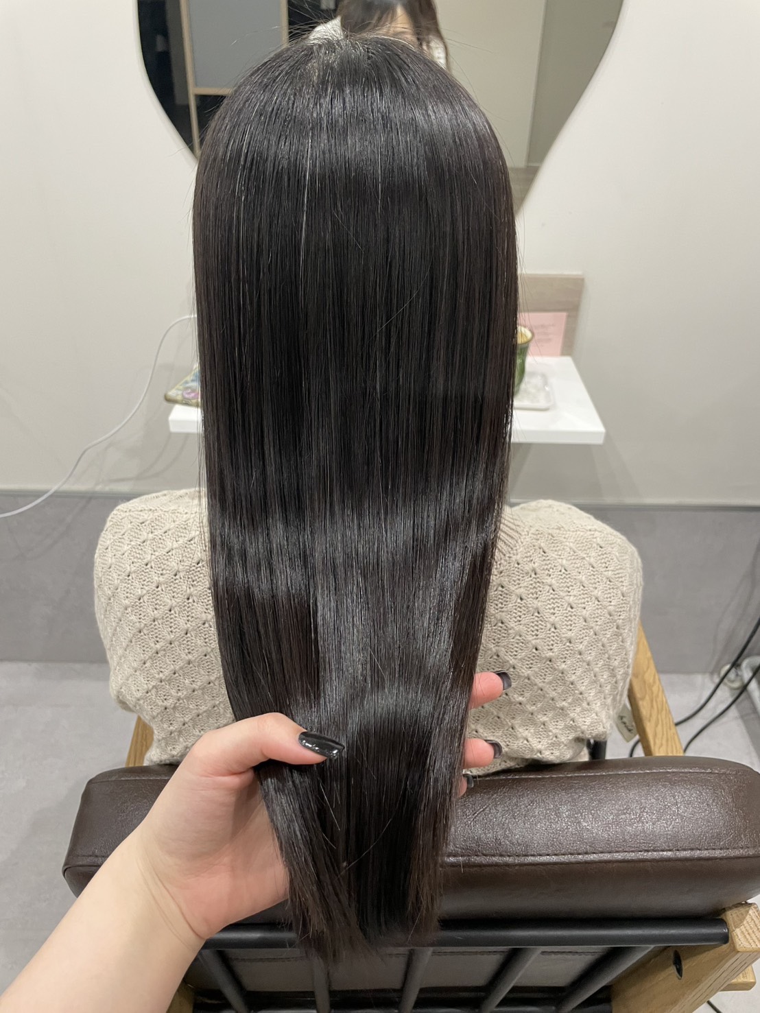 髪質改善ストレート